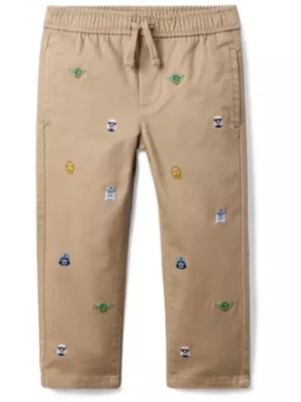 Janie and Jack x Star Wars -  Embroidered Pull-On Pants